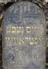 "Here lies the modest woman, the married Miriam Neche Ostrowicz daughter of R. Szmuel Chaim. She died 17 Elul 5691. May her soul be bound in the bond of everlasting life." (szpekh@cwu.edu)